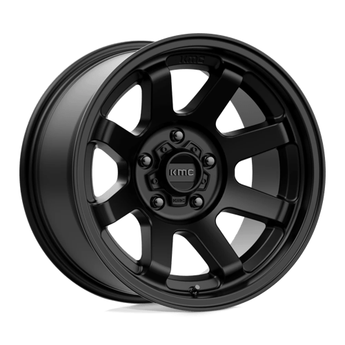 Kmc Km723 Trail 17X9 -12 Satin Black