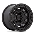 Kmc Km236 Tank Beadlock 17X9 -38 Satin Black