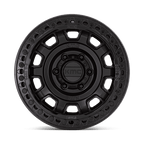 Kmc Km236 Tank Beadlock 17X9 -38 Satin Black