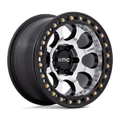 Kmc Km237 Riot Beadlock 17X8.5 +0 Mach Satin Black Window & Ring