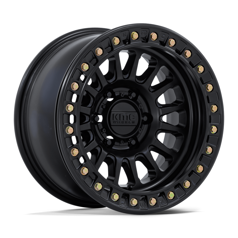 Kmc Km239 Impact Beadlock 17X9 +1 Matte Black