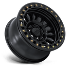 Kmc Km239 Impact Beadlock 17X9 -12 Matte Black