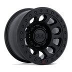 Kmc Km241 E25 Beadlock 17X9 +1 Blackout