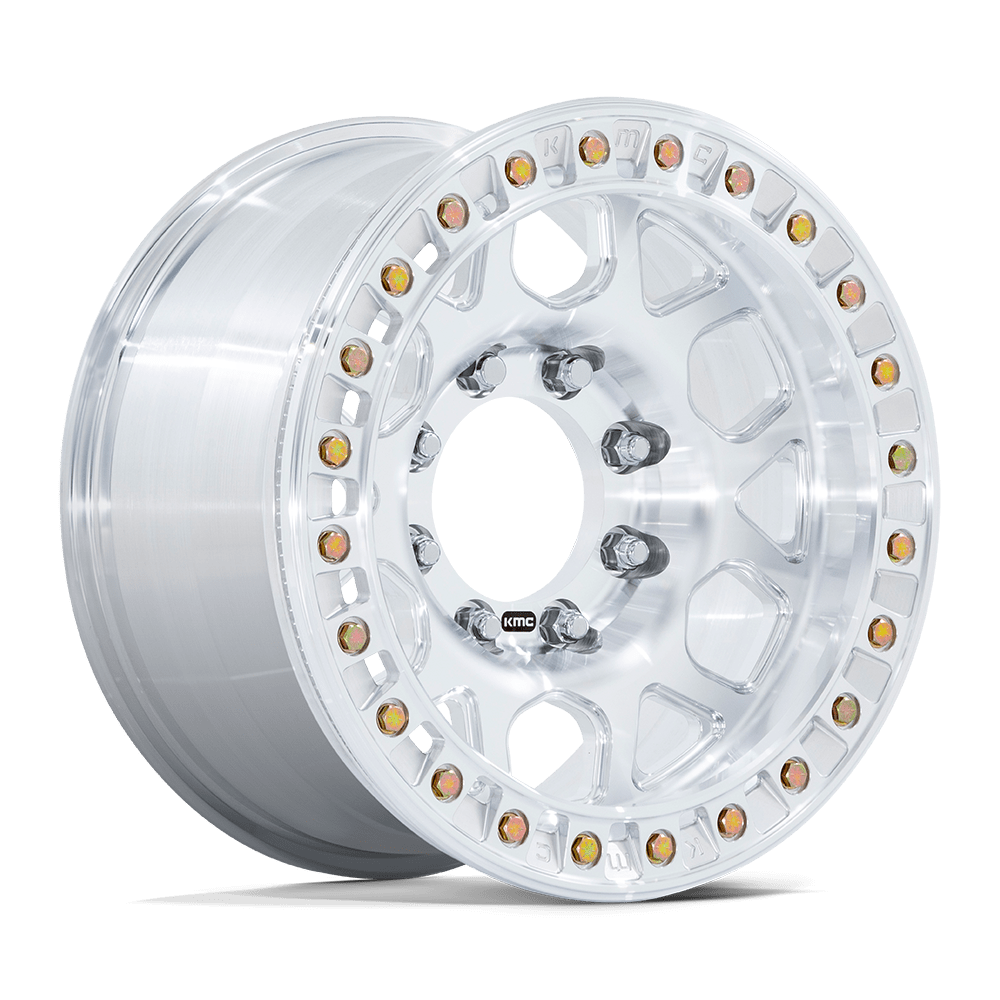 Kmc Km450 Mesa Forged Beadlock 17X9 -12 Raw Machined