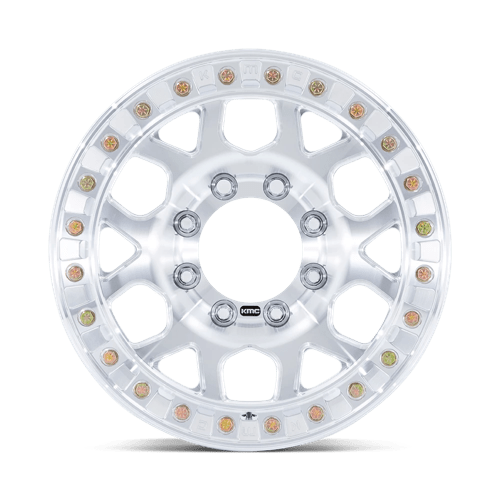 Kmc Km450 Mesa Forged Beadlock 17X9 -12 Raw Machined