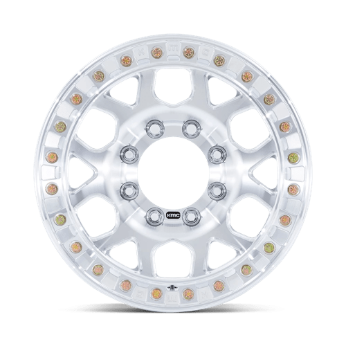 Kmc Km450 Mesa Forged Beadlock 17X9 +25 Raw Machined