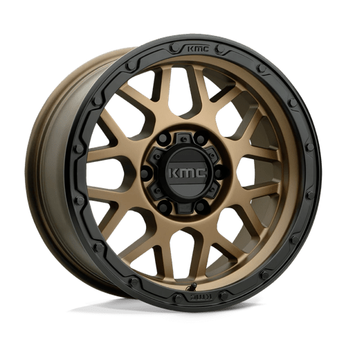 Kmc Km535 Grenade Off-Road 17X9 -12 Matte Bronze W/ M-Black Lip