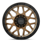 Kmc Km535 Grenade Off-Road 17X9 -12 Matte Bronze W/ M-Black Lip