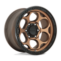 Kmc Km541 Dirty Harry 20X9 +0 Matte Bronze W/ Black Lip