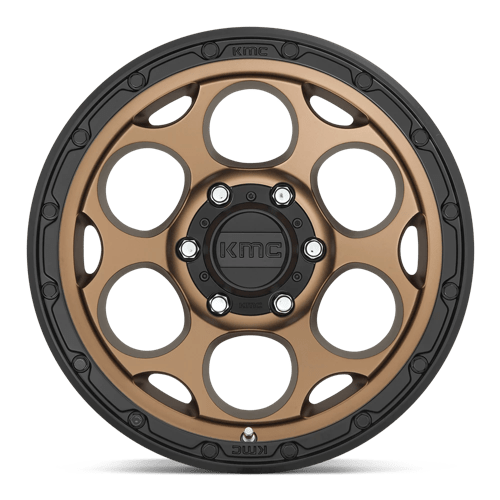 Kmc Km541 Dirty Harry 17X8.5 +0 Matte Bronze W/ Black Lip