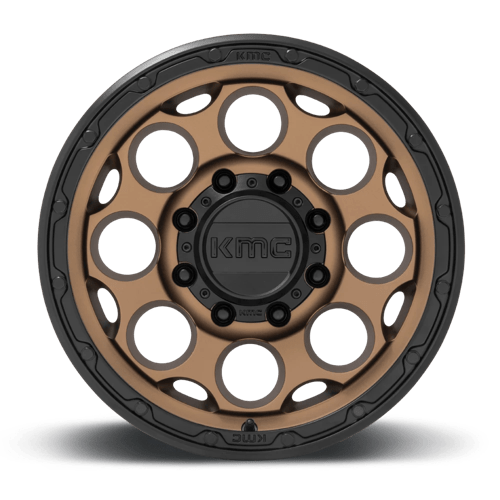 Kmc Km541 Dirty Harry 17X8.5 +0 Matte Bronze W/ Black Lip