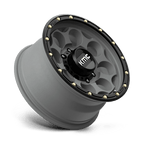 Kmc Km541 Dirty Harry 17X8.5 +0 Satin Gray W/ Black Lip