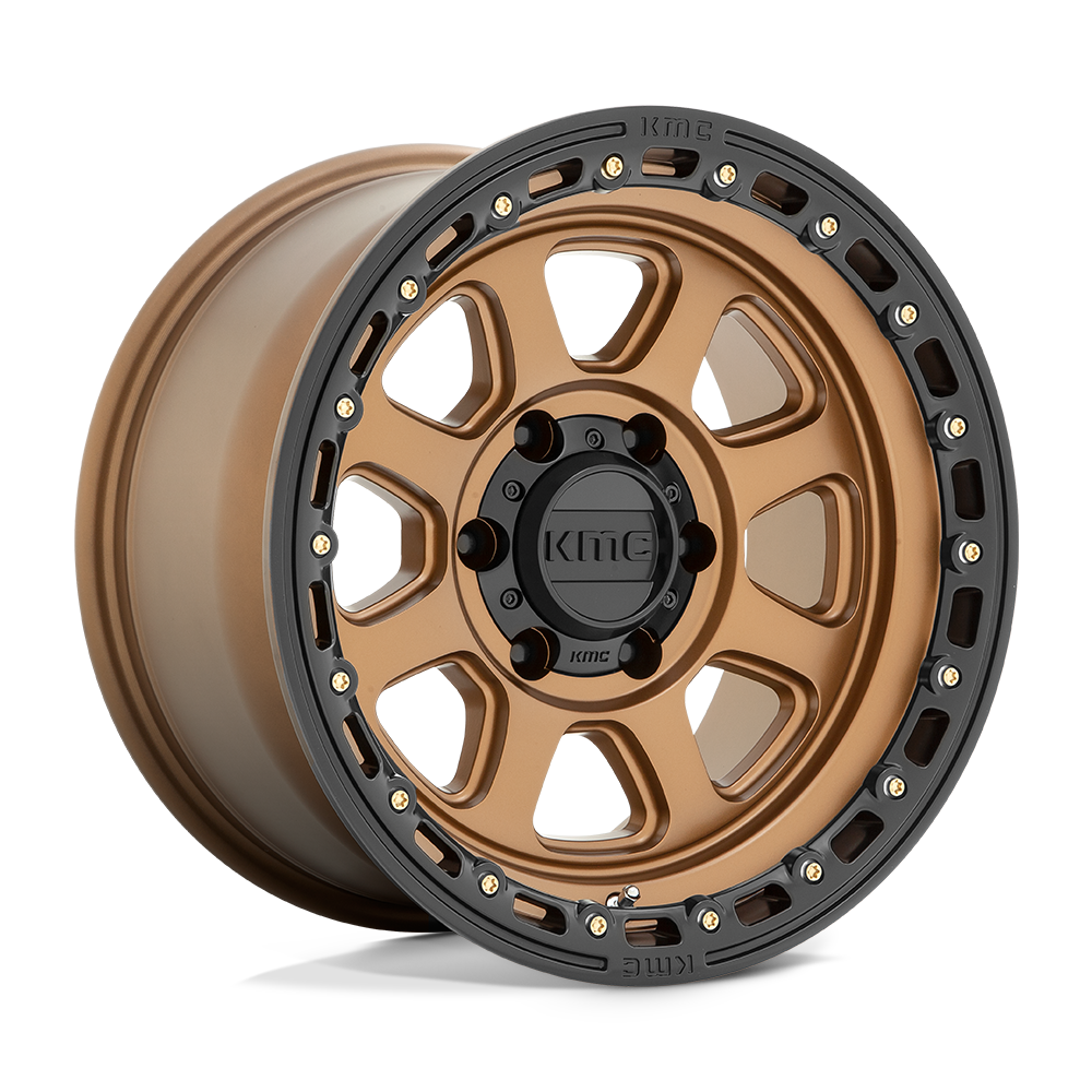 Kmc Km548 Chase 20X9 +0 Matte Bronze W/ Black Lip