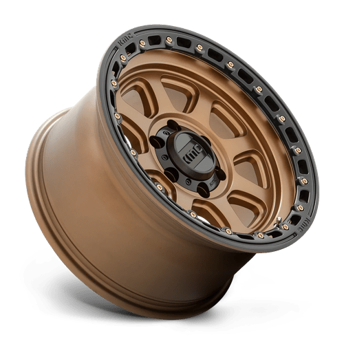 Kmc Km548 Chase 18X9 +18 Matte Bronze W/ Black Lip