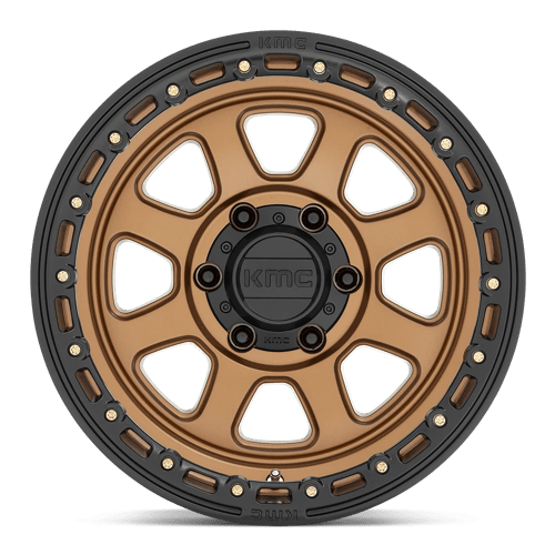 Kmc Km548 Chase 20X9 +0 Matte Bronze W/ Black Lip