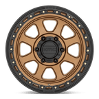 Kmc Km548 Chase 20X9 +18 Matte Bronze W/ Black Lip