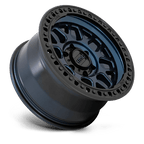 Kmc Km549 Grs 18X8.5 +0 Midnight Blue W/ G-Black Lip