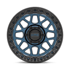 Kmc Km549 Grs 17X9 +18 Midnight Blue W/ G-Black Lip