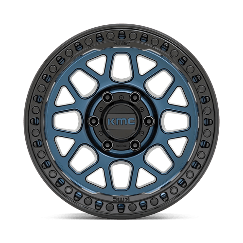 Kmc Km549 Grs 18X8.5 +0 Midnight Blue W/ G-Black Lip