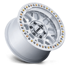 Kmc Km549 Grs 20X9 +18 Gloss Silver W/ Machined Face