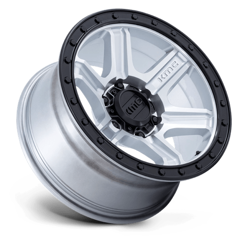 Kmc Km551 Outrun 17X8.5 +18 Machined W/ Gloss Black Lip