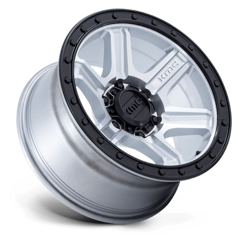 Kmc Km551 Outrun 17X8.5 -10 Machined W/ Gloss Black Lip