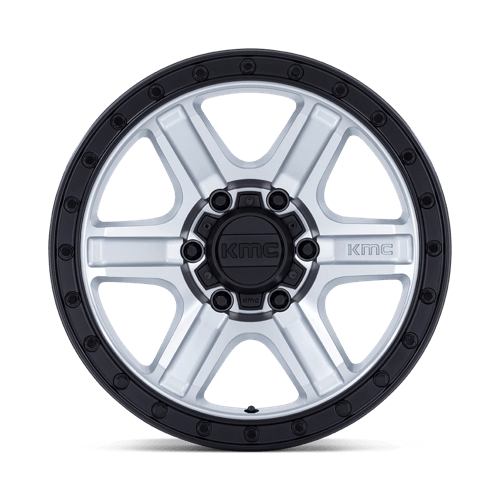 Kmc Km551 Outrun 17X8.5 -10 Machined W/ Gloss Black Lip