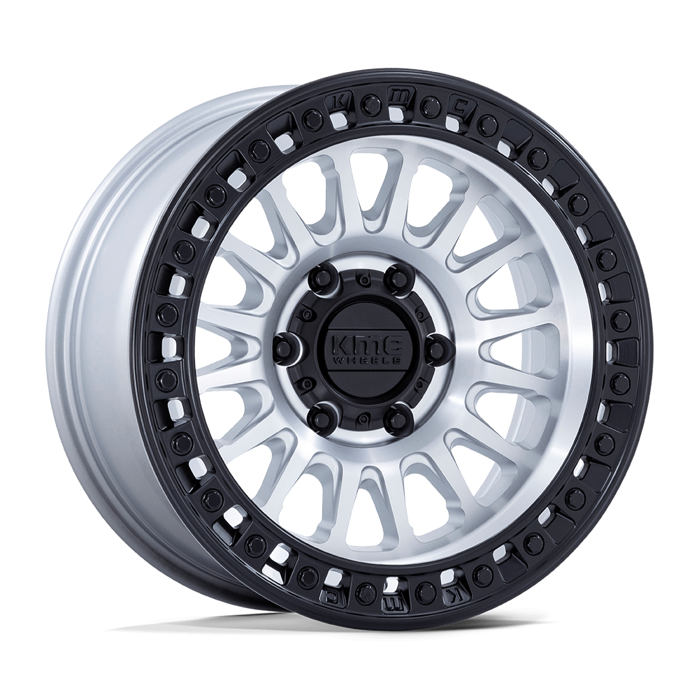 Kmc Km552 Ims 20X9 +18 Machined W/ Matte Black Lip