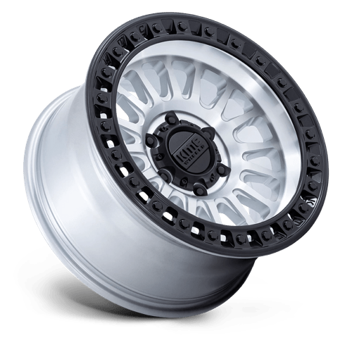 Kmc Km552 Ims 18X9 +18 Machined W/ Matte Black Lip