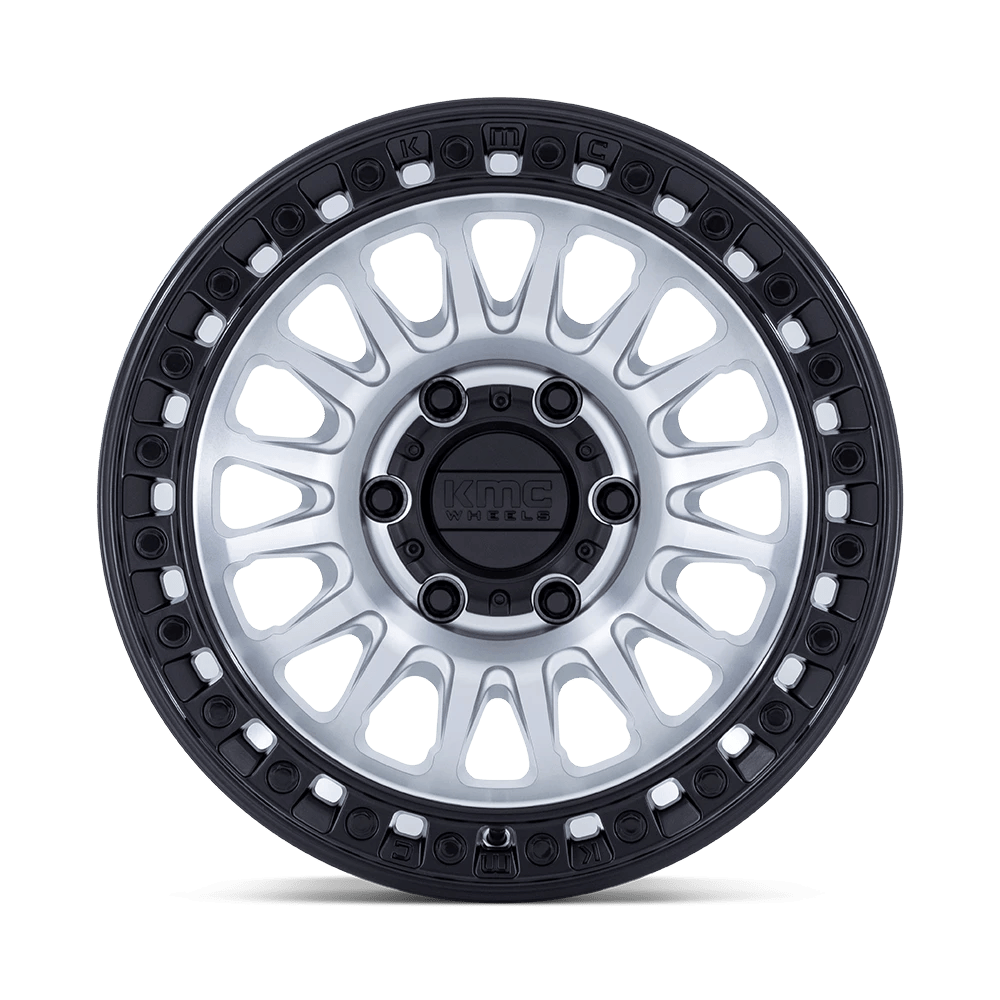 Kmc Km552 Ims 17X8 +32 Machined W/ Matte Black Lip