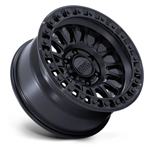 Kmc Km552 Ims 18X9 +30 Matte Black W/ Gloss Black Lip
