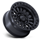 Kmc Km552 Ims 20X9 +0 Matte Black W/ Gloss Black Lip
