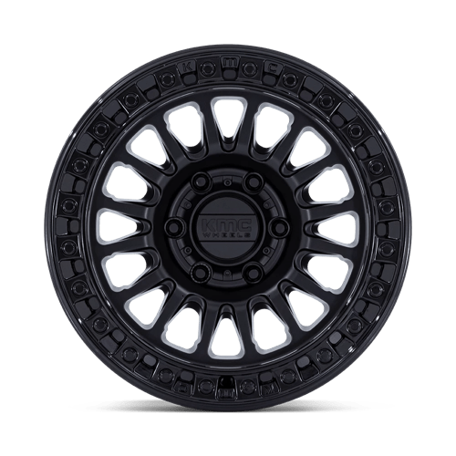 Kmc Km552 Ims 18X9 +30 Matte Black W/ Gloss Black Lip