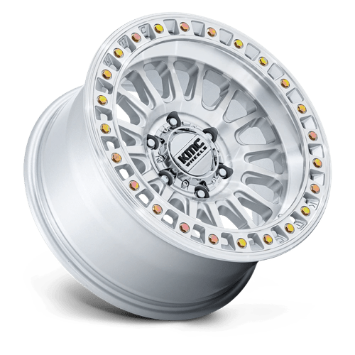 Kmc Km552 Ims 18X9 +30 Gloss Silver W/ Machined Face