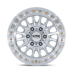 Kmc Km552 Ims 17X8.5 -10 Gloss Silver W/ Machined Face