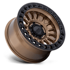 Kmc Km552 Ims 20X9 +18 Matte Bronze W Gloss Black Lip