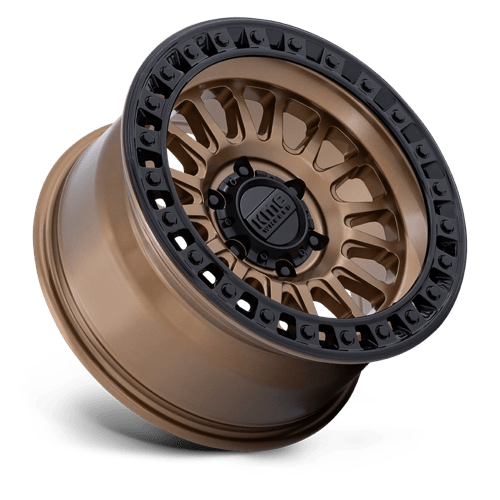 Kmc Km552 Ims 20X9 +18 Matte Bronze W Gloss Black Lip