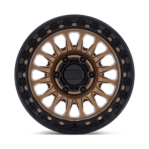 Kmc Km552 Ims 18X9 +0 Matte Bronze W Gloss Black Lip