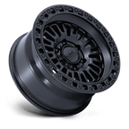 Kmc Km554 Aztec 17X8.5 +0 Matte Black W/ Gloss Black Lip