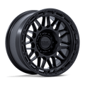 Kmc Km555 Attack 17X8.5 -10 Matte Black