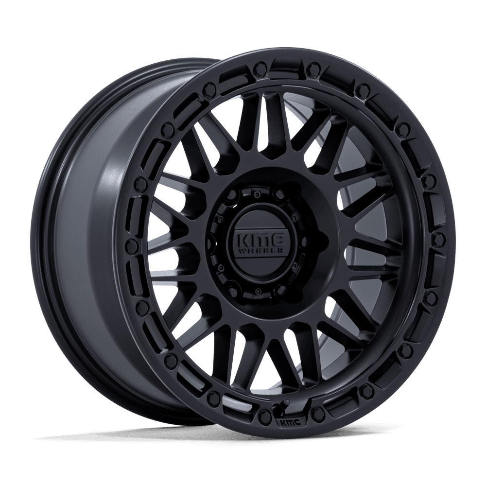 Kmc Km555 Attack 17X8.5 -10 Matte Black