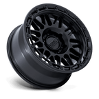 Kmc Km555 Attack 17X8.5 -10 Matte Black