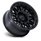 Kmc Km555 Attack 17X8.5 +25 Matte Black