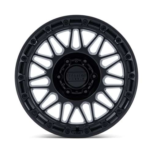 Kmc Km555 Attack 17X8.5 +0 Matte Black