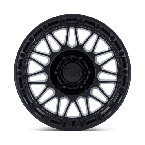 Kmc Km555 Attack 17X8.5 +0 Matte Black