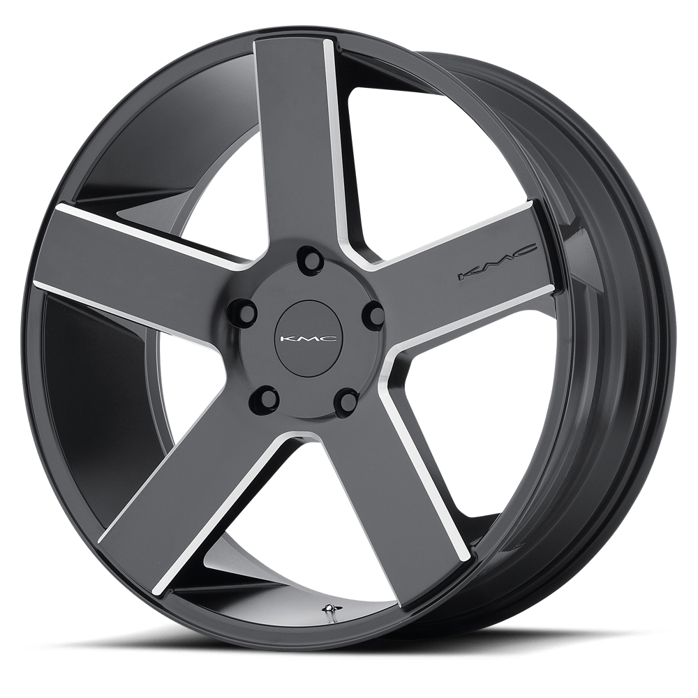 Kmc Km690 Mc 5 22X9 +30 Satin Black W/ Milling