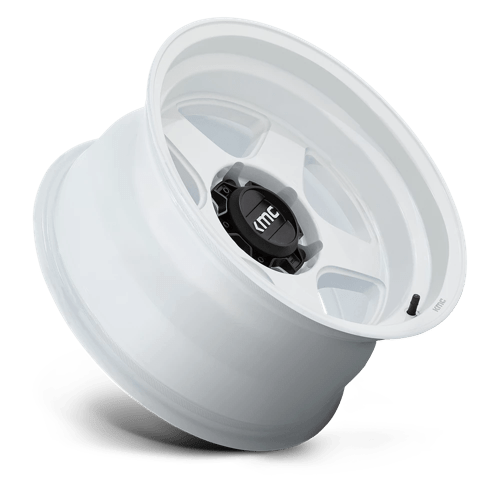 KMC KM728 LOBO 17x8.5 +-10 GLOSS WHITE