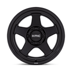 Kmc Km728 Lobo 17X8.5 +18 Matte Black