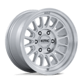Kmc Km733 Impact Fft 17X8.5 +0 Gloss Silver W/ Machined Face