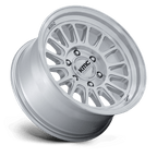 Kmc Km733 Impact Fft 17X8.5 +25 Gloss Silver W/ Machined Face